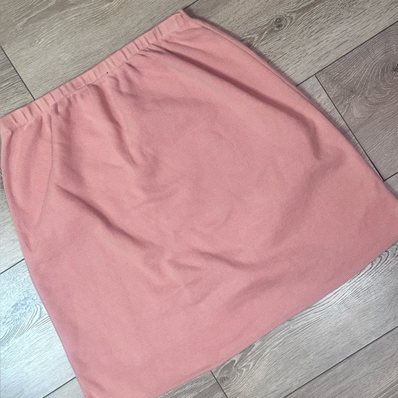 Vintage Eileen Fisher 80s Cotton Knit Skirt - Picture 9 of 10